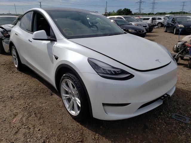 TESLA MODEL Y 2020 with VIN 5YJYGDEE1LF042080 - Photo from auction
