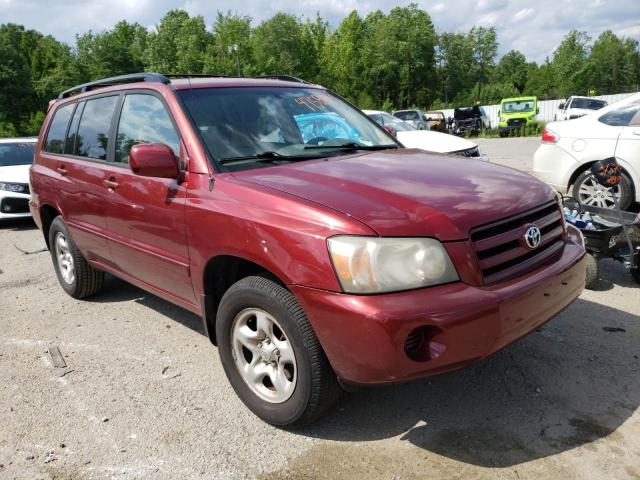 TOYOTA HIGHLANDER 2006 with VIN JTEGD21A660136403 - Photo from auction
