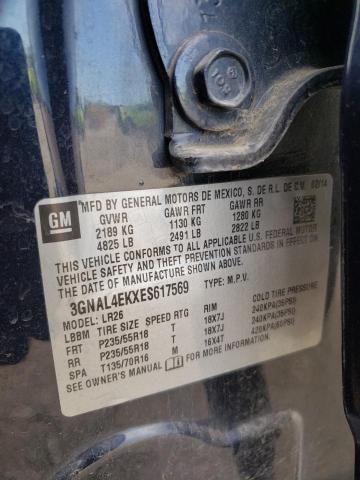 Photo 10 from auction – 2014 CHEVROLET CAPTIVA LT with VIN 3GNAL4EKXES617569
