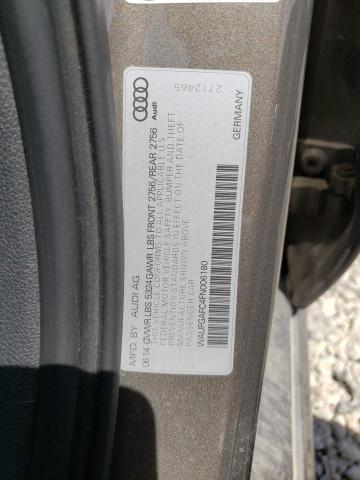 Photo 10 from auction – 2015 AUDI A6 PREMIUM with VIN WAUFGAFC4FN006180
