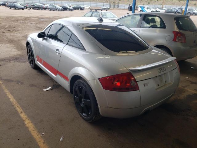 Photo 3 from auction – 2000 AUDI TT QUATTRO with VIN TRUUC28N7Y1053584