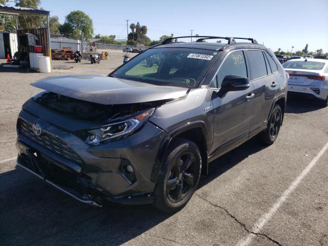 Photo 2 from auction – 2020 TOYOTA RAV4 XSE with VIN JTMEWRFV2LD549773