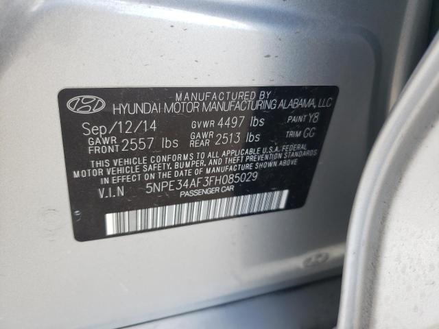 Photo 10 from auction – 2015 HYUNDAI SONATA SPO with VIN 5NPE34AF3FH085029