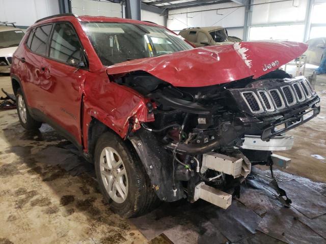 JEEP COMPASS SP 2017 with VIN 3C4NJCAB2HT629519 - Photo from auction