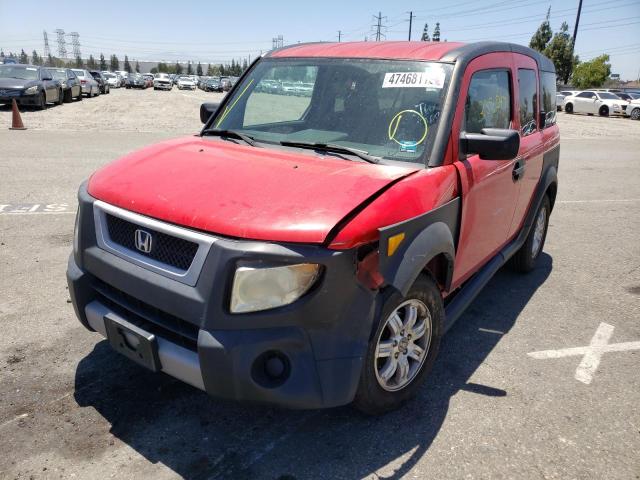 Photo 2 from auction – 2006 HONDA ELEMENT EX with VIN 5J6YH28636L020941
