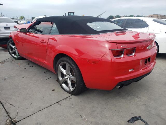 Photo 3 from auction – 2013 CHEVROLET CAMARO LT with VIN 2G1FC3D38D9218439