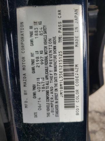 Photo 10 from auction – 2014 MAZDA 3 TOURING with VIN JM1BM1L35E1215125