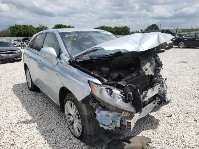 LEXUS RX 450 2010 with VIN JTJZB1BA8A2400825 - Photo from auction