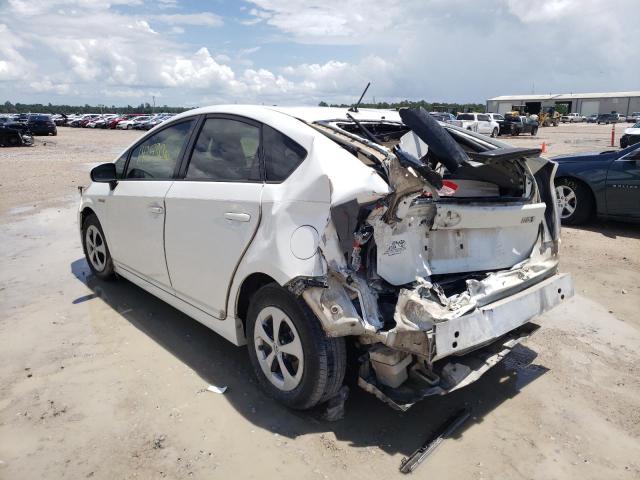 Photo 3 from auction – 2013 TOYOTA PRIUS with VIN JTDKN3DUXD5564286