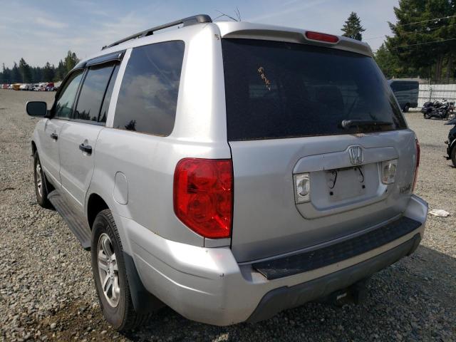 Photo 3 from auction – 2003 HONDA PILOT EXL with VIN 2HKYF186X3H558056