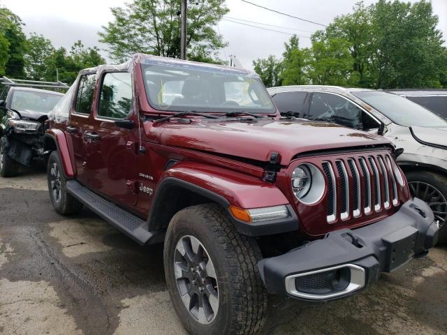 JEEP WRANGLER U 2021 with VIN 1C4HJXEG7MW580607 - Photo from auction