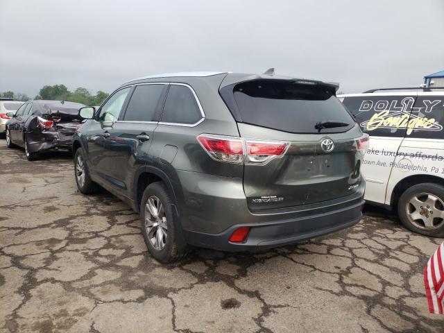 Photo 3 from auction – 2014 TOYOTA HIGHLANDER with VIN 5TDJKRFH9ES026262