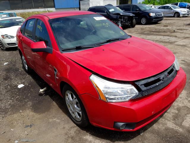 FORD FOCUS SE 2008 with VIN 1FAHP35N08W236344 - Photo from auction