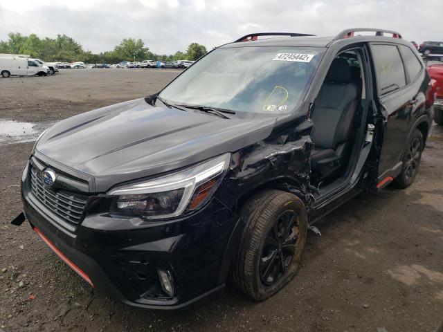 Photo 2 from auction – 2021 SUBARU FORESTER S with VIN JF2SKARC9MH458313