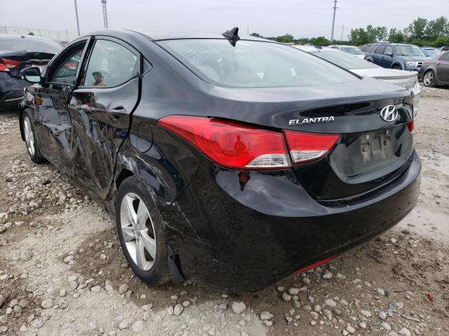 Photo 3 from auction – 2013 HYUNDAI ELANTRA GL with VIN 5NPDH4AE7DH314331