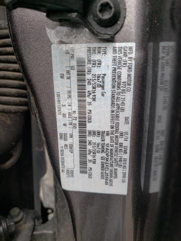 Photo 10 from auction – 2014 FORD FOCUS SE with VIN 1FADP3K2XEL255649