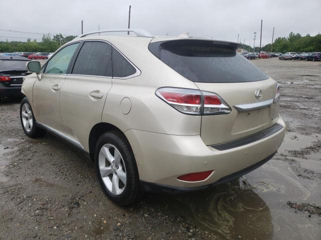 Photo 3 from auction – 2015 LEXUS RX 350 BAS with VIN 2T2BK1BA1FC271755