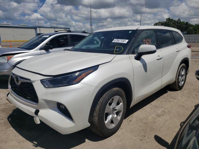 Photo 2 from auction – 2021 TOYOTA HIGHLANDER with VIN 5TDZZRAH8MS031506