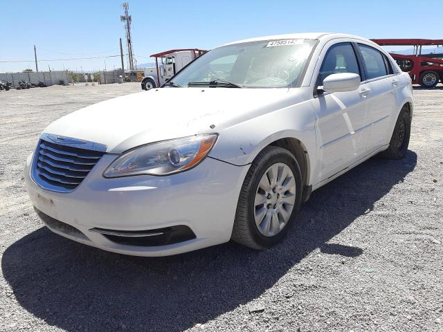 Photo 2 from auction – 2012 CHRYSLER 200 LX with VIN 1C3CCBAGXCN316822