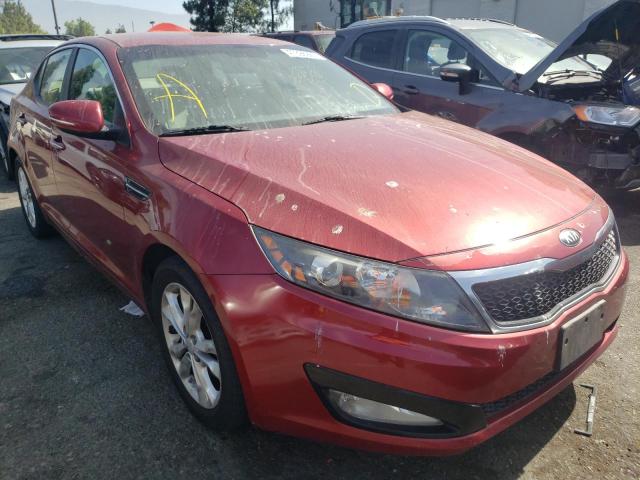KIA OPTIMA LX 2013 with VIN 5XXGM4A76DG182202 - Photo from auction