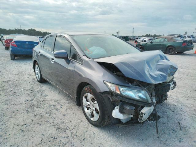 Photo 1 from auction – 2014 HONDA CIVIC LX with VIN 2HGFB2F55EH512960