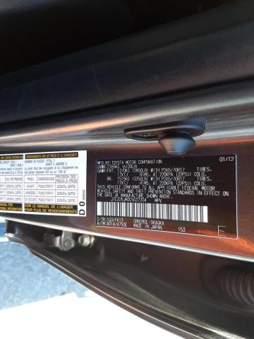Foto 10 de la subasta – 2012 TOYOTA 4RUNNER SR con VIN JTEZU5JR0C5037204