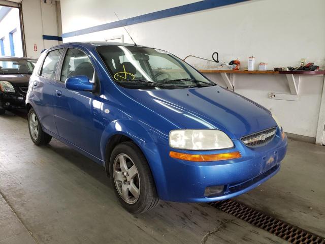 CHEVROLET AVEO BASE 2006 with VIN KL1TD66626B619154 - Photo from auction