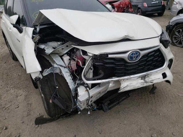Photo 9 from auction – 2021 TOYOTA HIGHLANDER with VIN 5TDHBRCH6MS522153