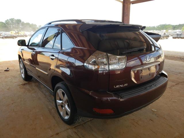 Photo 3 from auction – 2008 LEXUS RX 350 with VIN JTJHK31U882852139