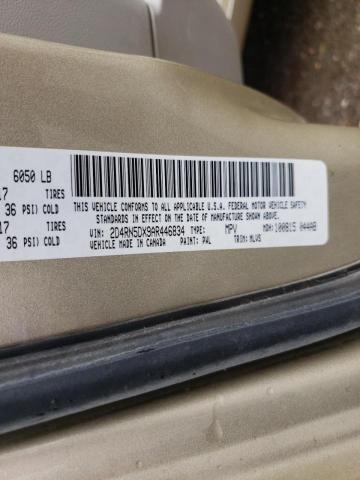 Photo 10 from auction – 2010 DODGE GRAND CARA with VIN 2D4RN5DX9AR446834