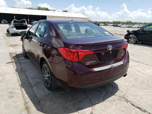 Photo 3 from auction – 2017 TOYOTA COROLLA L with VIN 5YFBURHE9HP617982