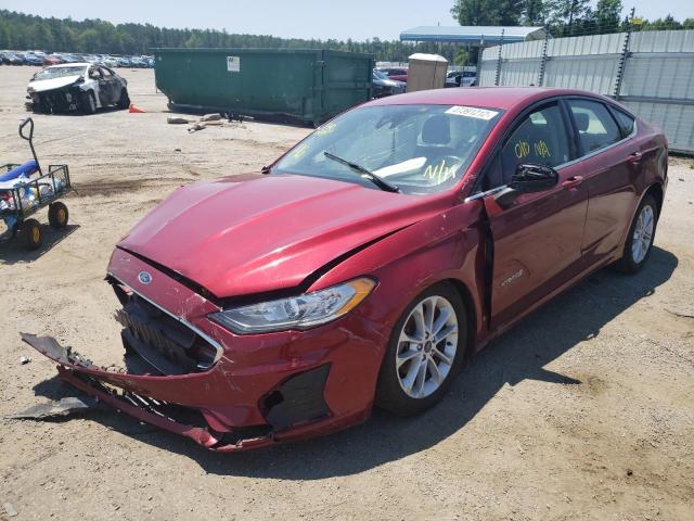 Photo 2 from auction – 2019 FORD FUSION SE with VIN 3FA6P0LU6KR189833