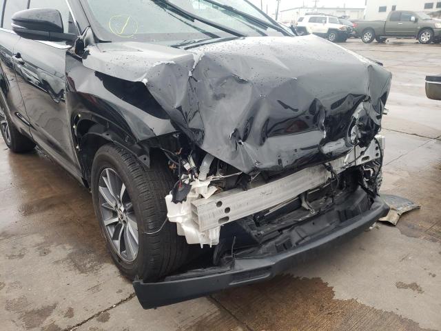Photo 9 from auction – 2018 TOYOTA HIGHLANDER with VIN 5TDKZRFH8JS548312