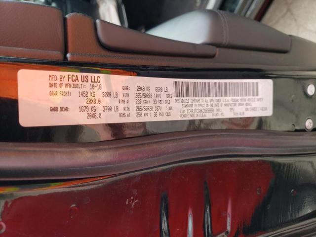 Photo 10 from auction – 2019 JEEP GRAND CHER with VIN 1C4RJFCG0KC565950