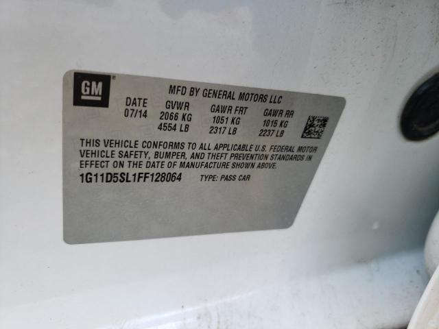 Photo 10 from auction – 2015 CHEVROLET MALIBU 2LT with VIN 1G11D5SL1FF128064