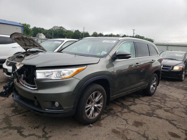 Photo 2 from auction – 2014 TOYOTA HIGHLANDER with VIN 5TDJKRFH9ES026262