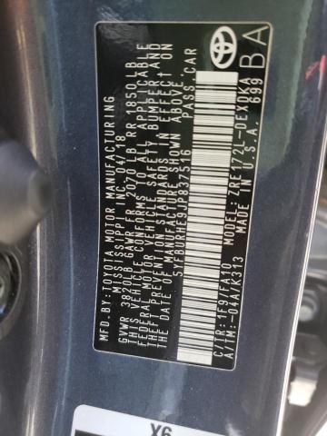 Photo 10 from auction – 2018 TOYOTA COROLLA L with VIN 5YFBURHE9JP837516