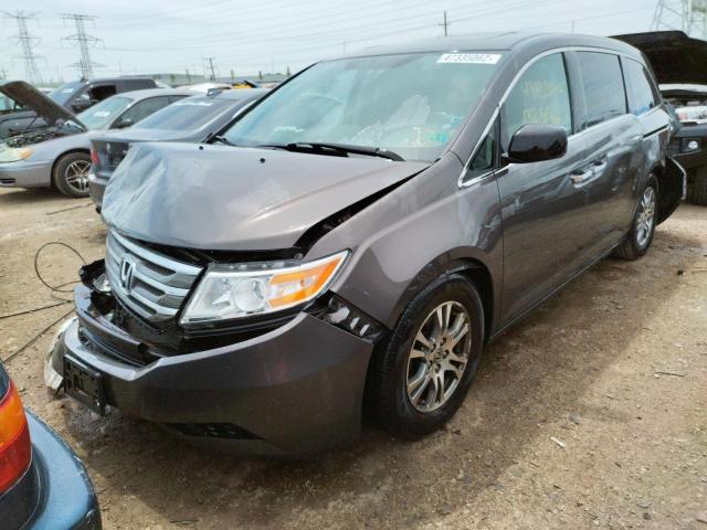Photo 2 from auction – 2013 HONDA ODYSSEY EX with VIN 5FNRL5H65DB004895