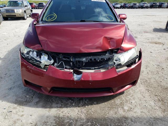 Photo 9 from auction – 2010 HONDA CIVIC LX with VIN 2HGFA1F52AH586263
