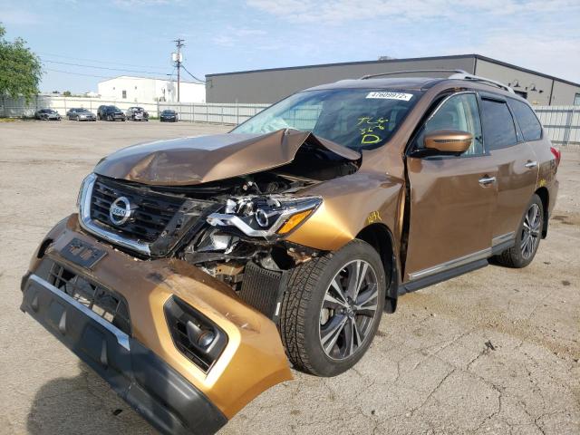 Photo 2 from auction – 2017 NISSAN PATHFINDER with VIN 5N1DR2MM6HC608157