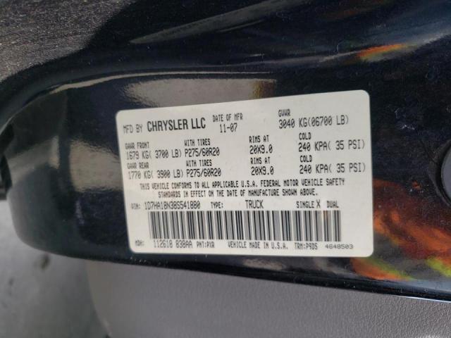 Photo 10 from auction – 2008 DODGE RAM 1500 S with VIN 1D7HA18N38S541880