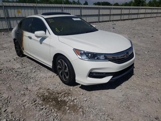 HONDA ACCORD EX 2016 with VIN 1HGCR2F76GA226536 - Photo from auction