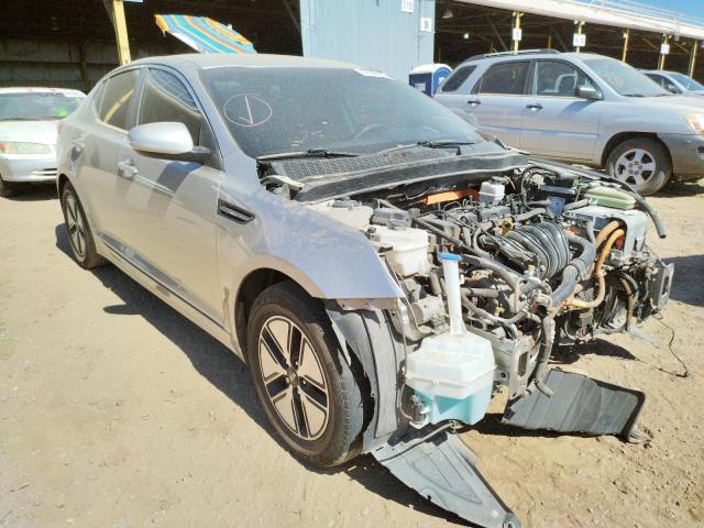 KIA OPTIMA HYB 2011 with VIN KNAGM4AD6B5005783 - Photo from auction