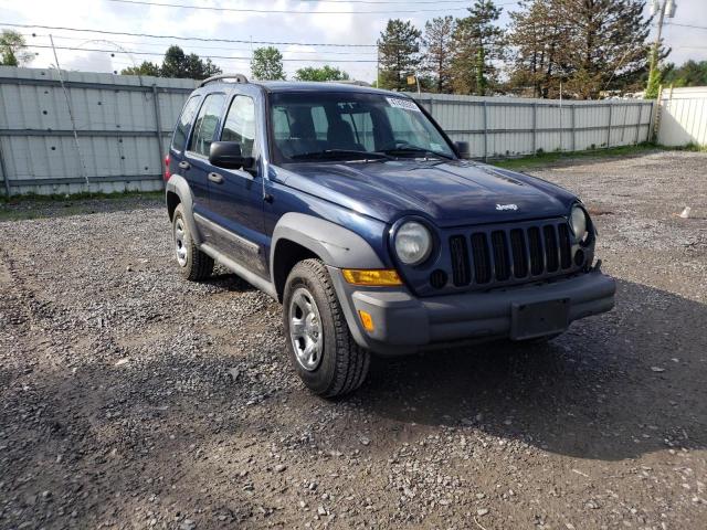 Photo 1 from auction – 2007 JEEP LIBERTY SP with VIN 1J4GL48K17W685050