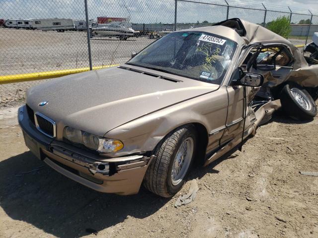 Photo 2 from auction – 2001 BMW 740 IL with VIN WBAGH83421DP19505