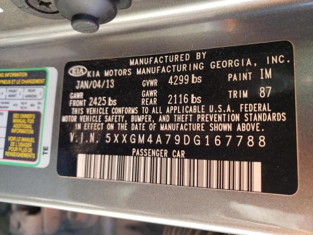 Photo 10 from auction – 2013 KIA OPTIMA LX with VIN 5XXGM4A79DG167788