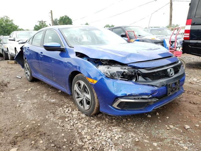 Photo 1 from auction – 2019 HONDA CIVIC LX with VIN 2HGFC2F60KH587230