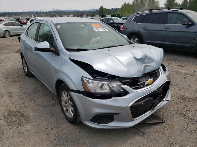 CHEVROLET SONIC LT 2018 with VIN 1G1JD5SG5J4131606 - Photo from auction