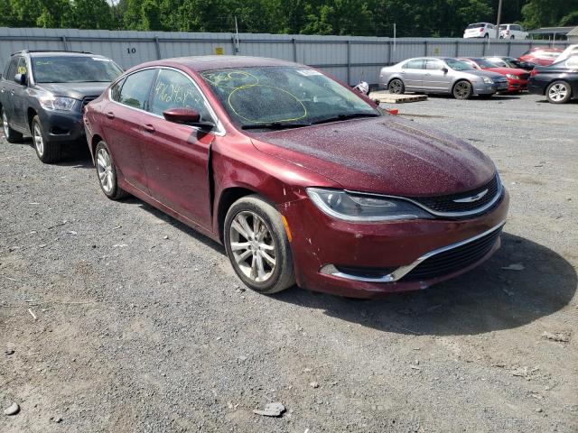 CHRYSLER 200 LIMITE 2015 with VIN 1C3CCCAB5FN742044 - Photo from auction