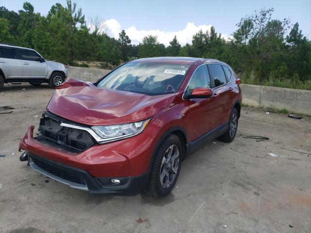 Photo 2 from auction – 2017 HONDA CR-V EX with VIN 5J6RW2H51HL050752